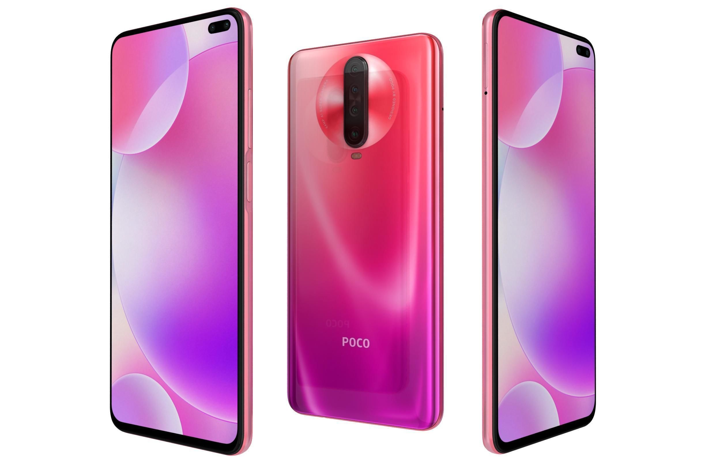 Xiaomi Poco X2 And X3 3D model_22