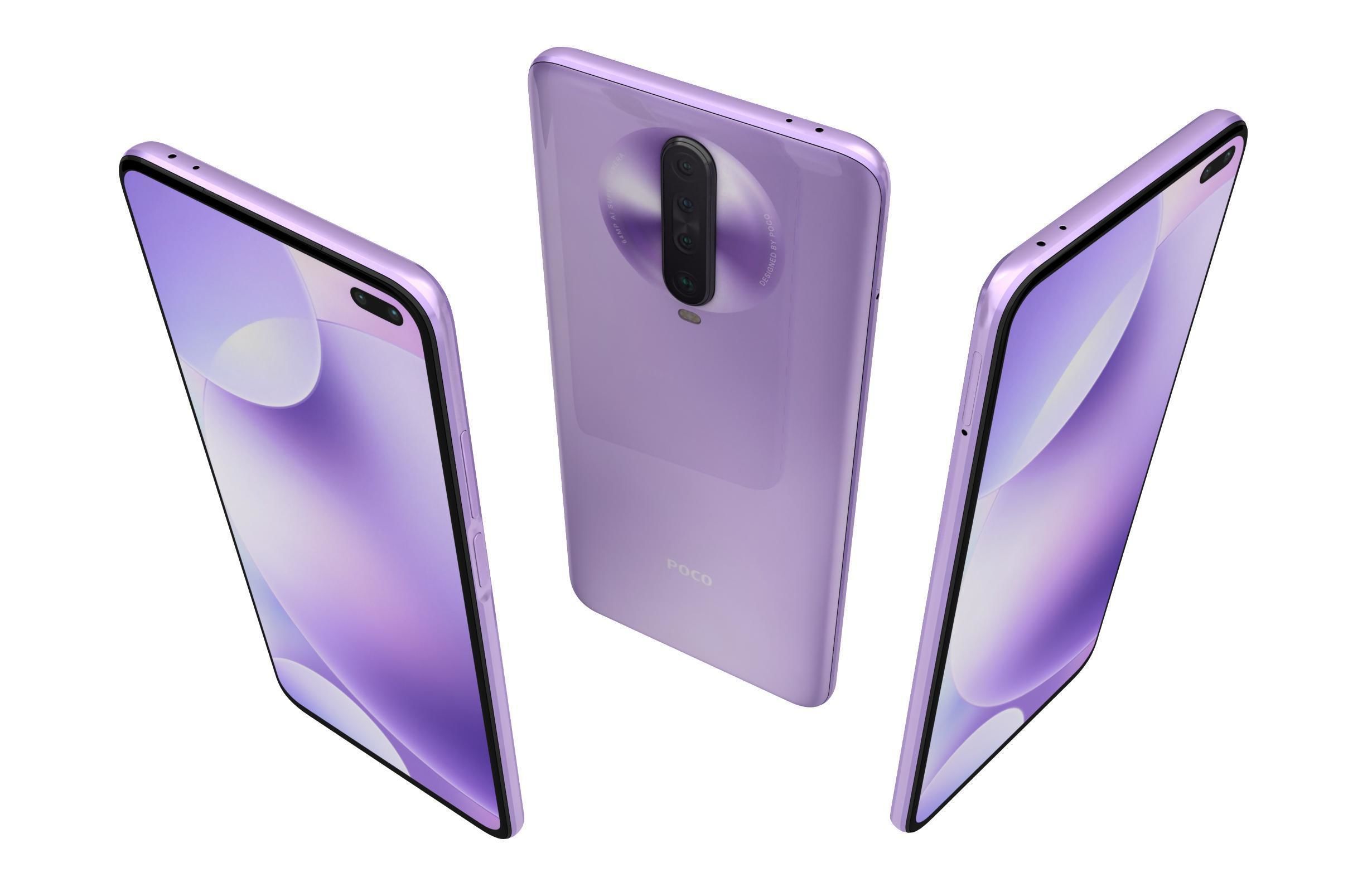 Xiaomi Poco X2 And X3 3D model_7