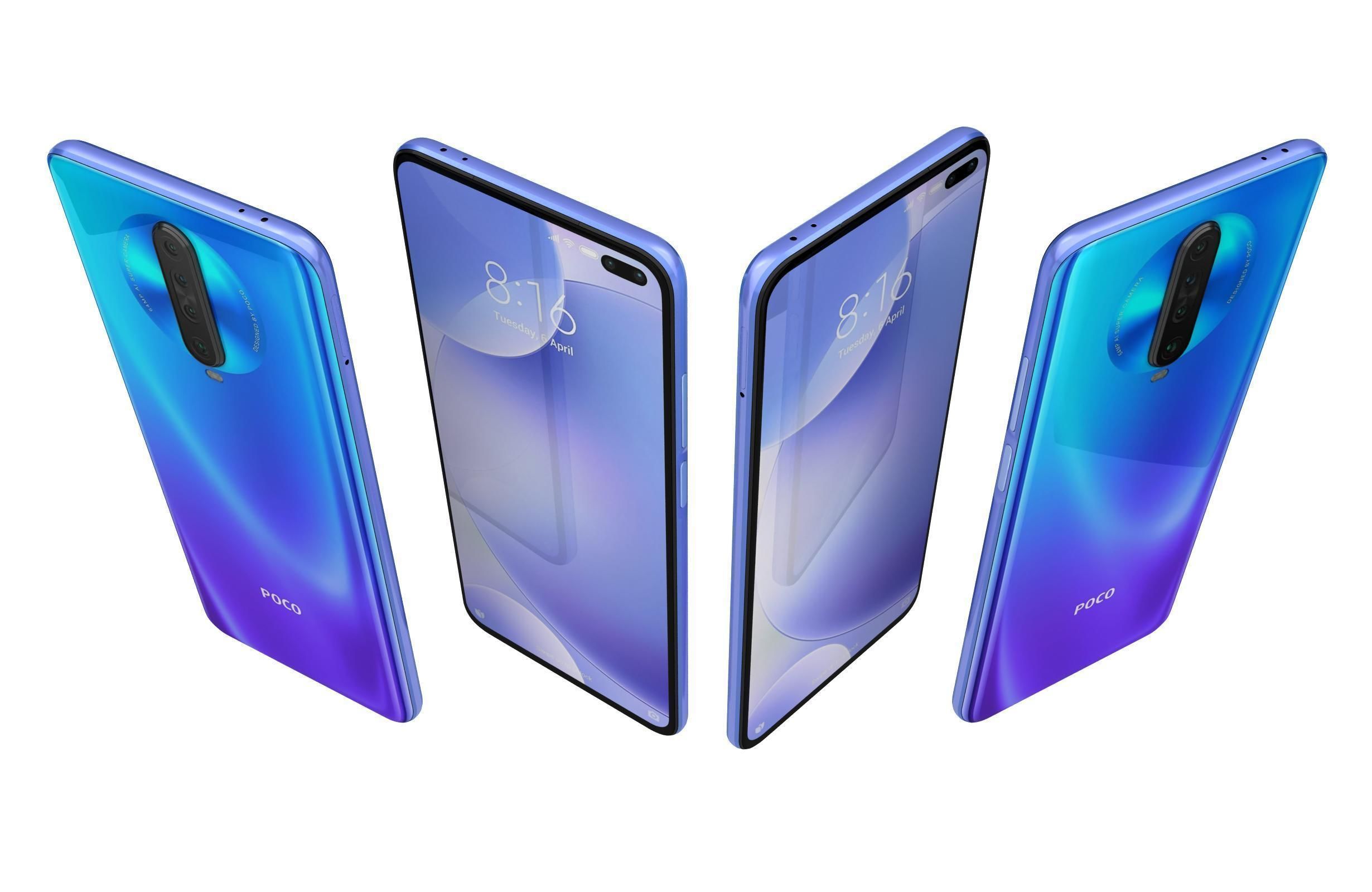 Xiaomi Poco X2 And X3 3D model_12