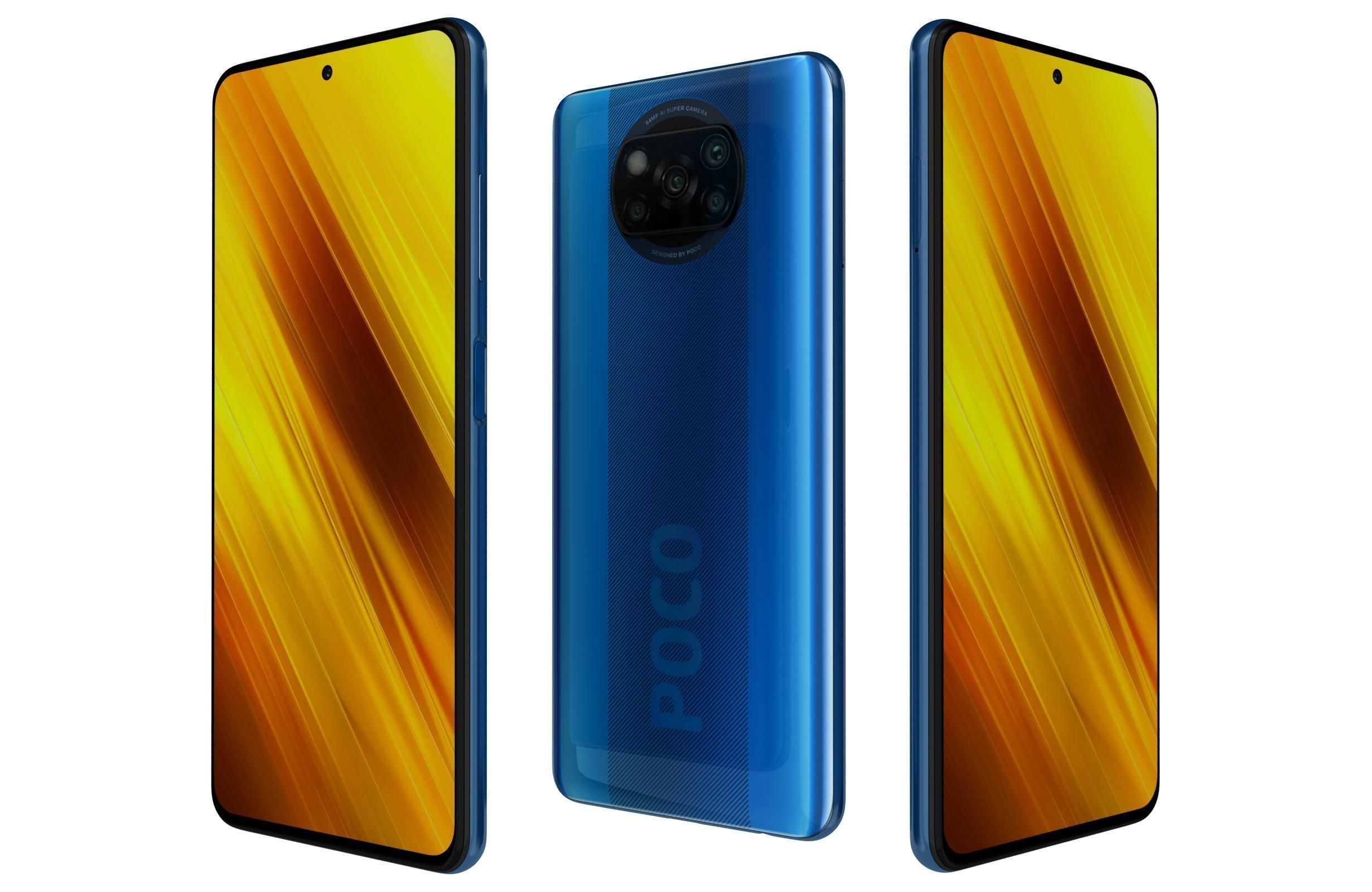Xiaomi Poco X2 And X3 3D model_57