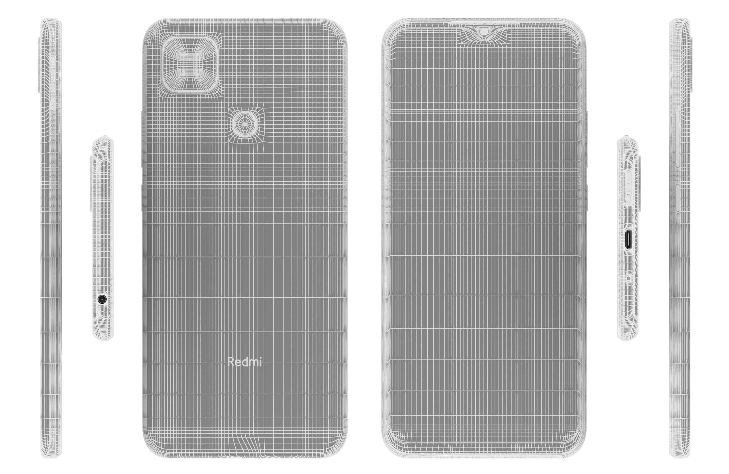 Xiaomi Redmi 9A And 9C 3D model_74