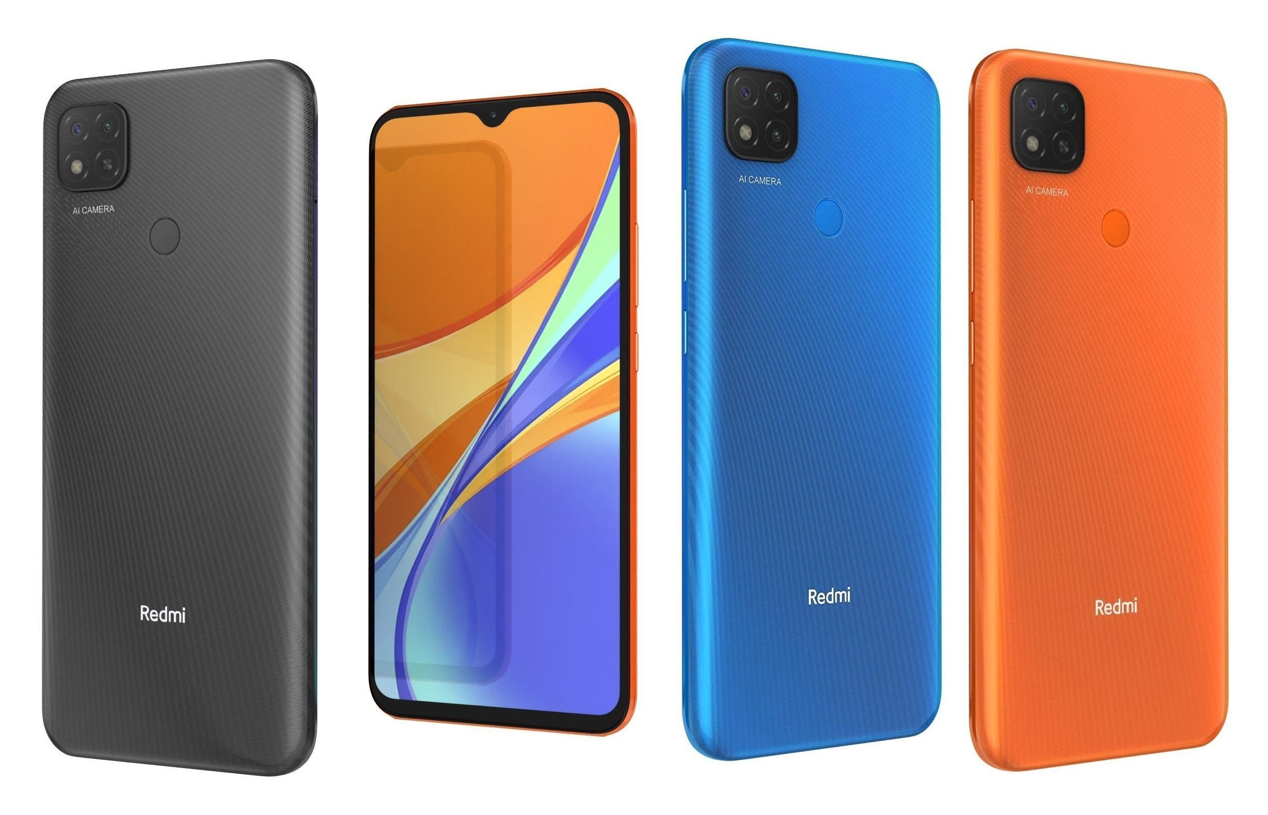 Xiaomi Redmi 9A And 9C 3D model_2