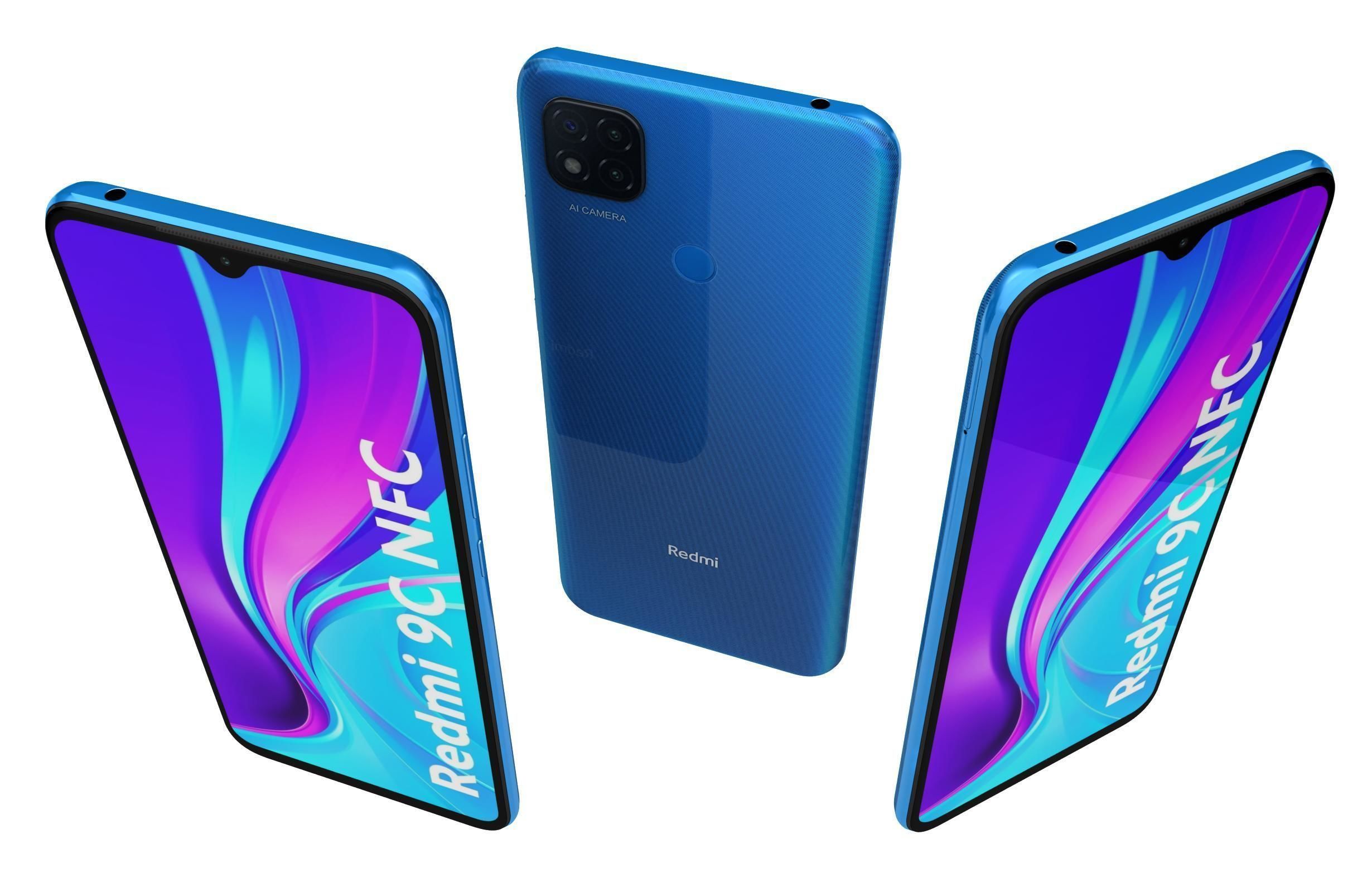 Xiaomi Redmi 9A And 9C 3D model_72