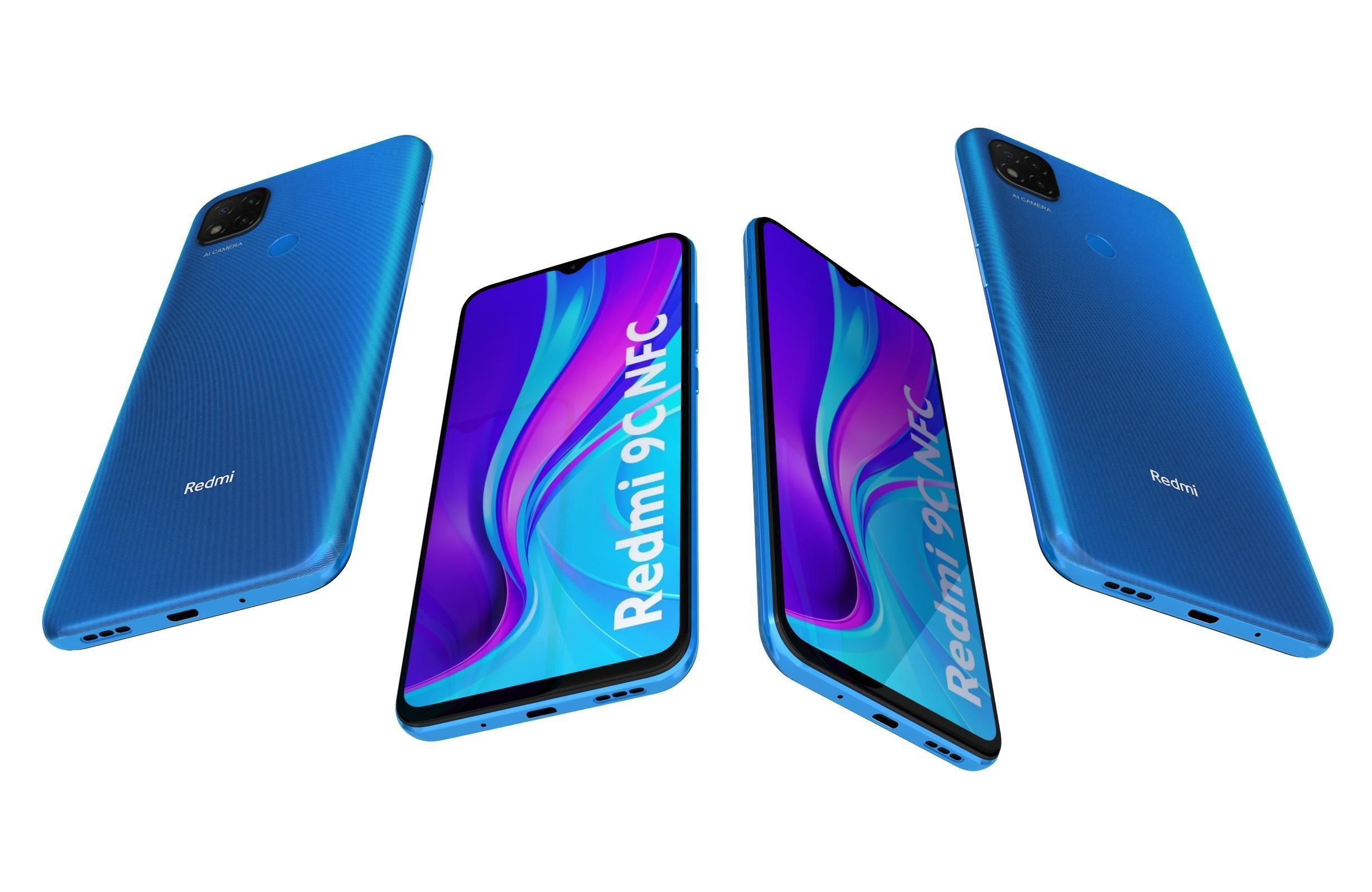 Xiaomi Redmi 9A And 9C 3D model_65
