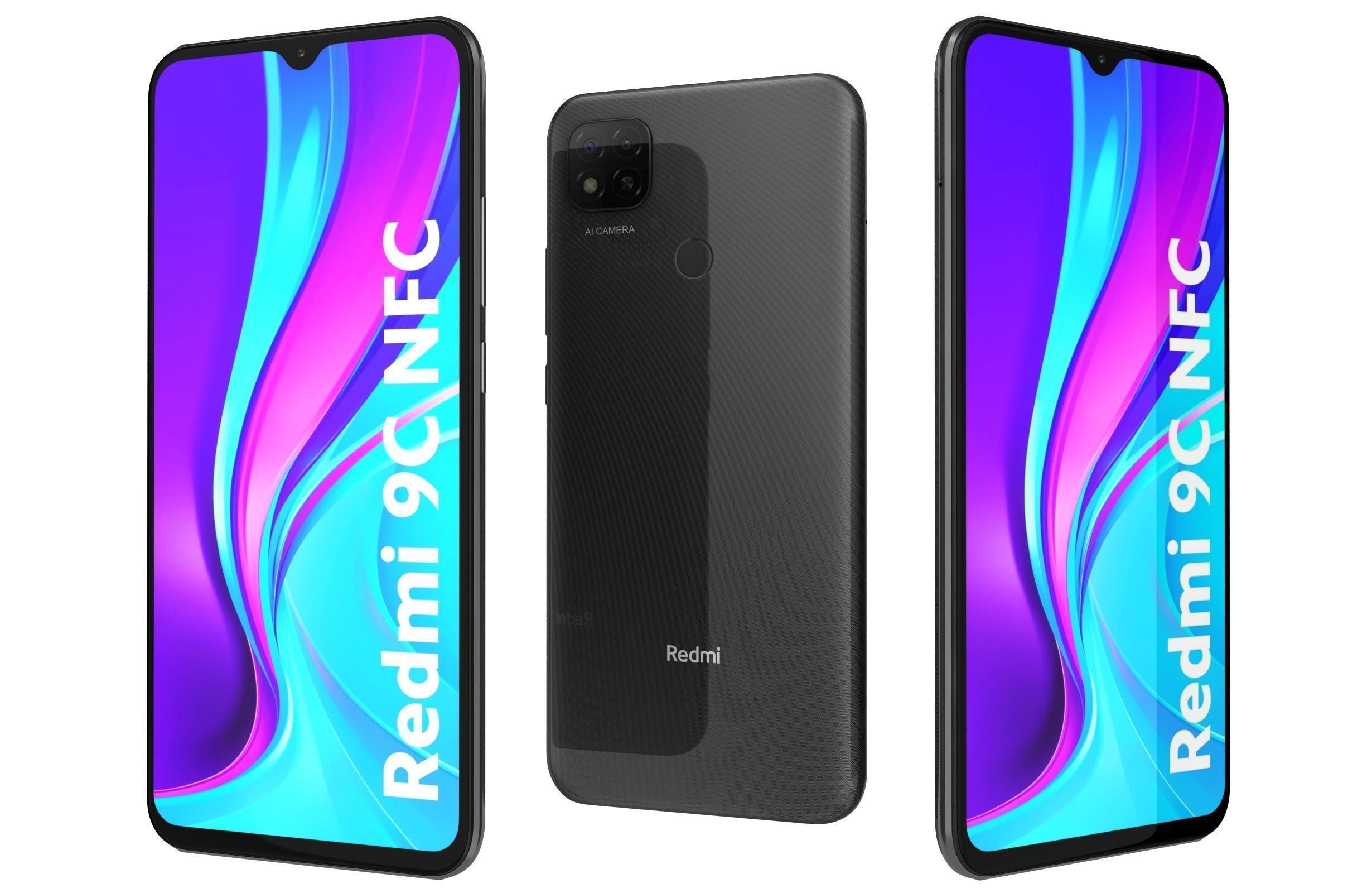 Xiaomi Redmi 9A And 9C 3D model_53
