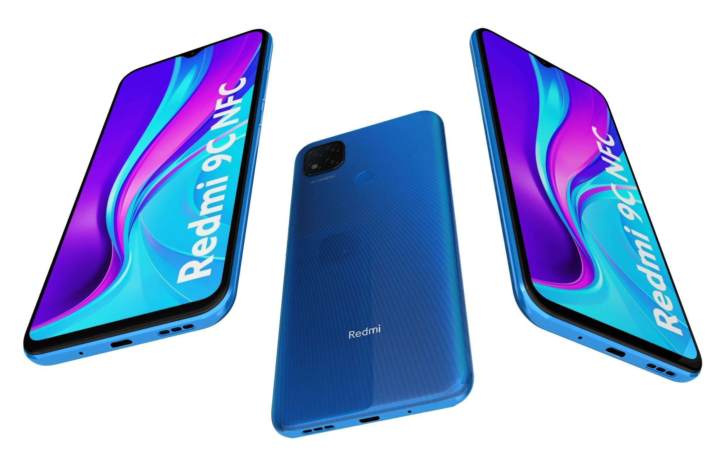 Xiaomi Redmi 9A And 9C 3D model_64