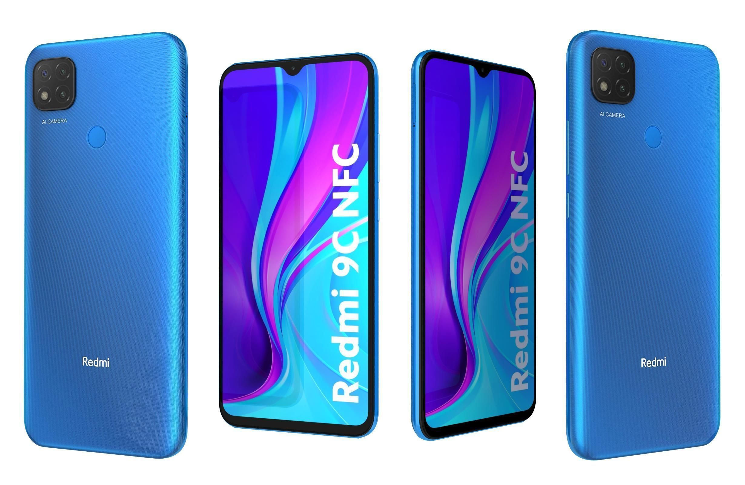 Xiaomi Redmi 9A And 9C 3D model_68
