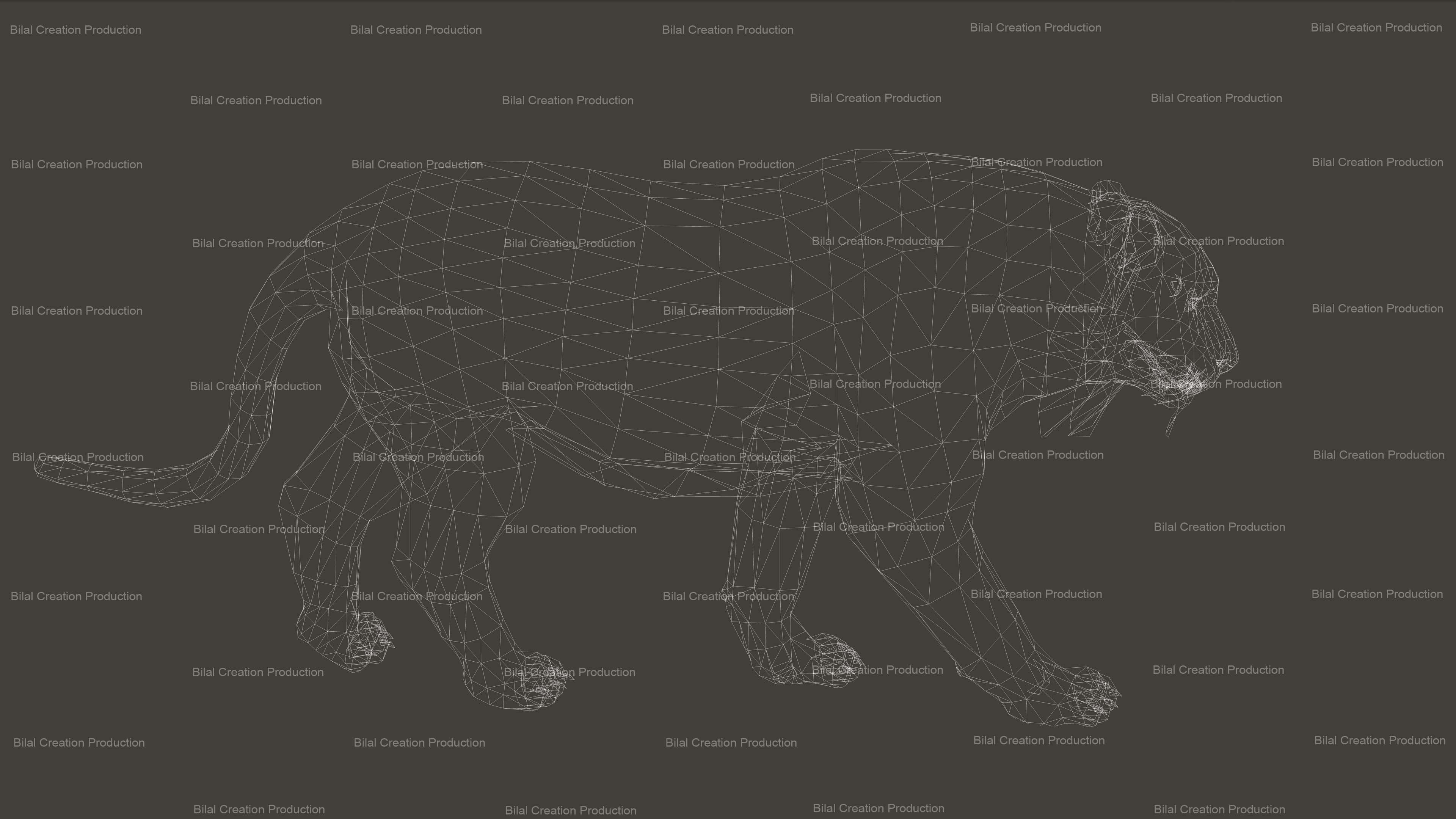 Tiger Rigged Animated 7 3D model_22