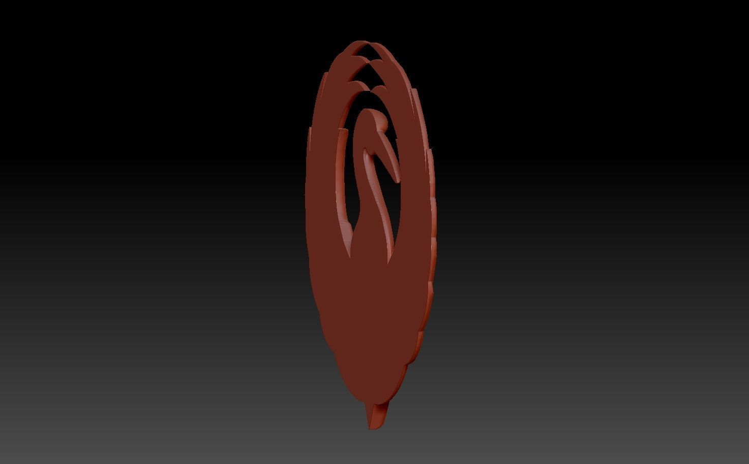 Heron bird 3D print model_6