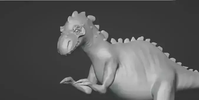 Dinosaur 3D print model