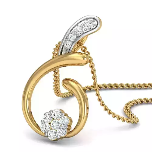 Women Pendant 3dm STL FBX OBJ Render Details