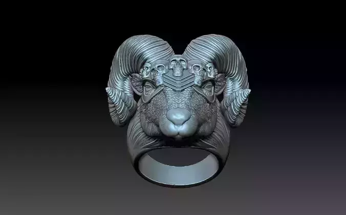 Ring Viking Ram