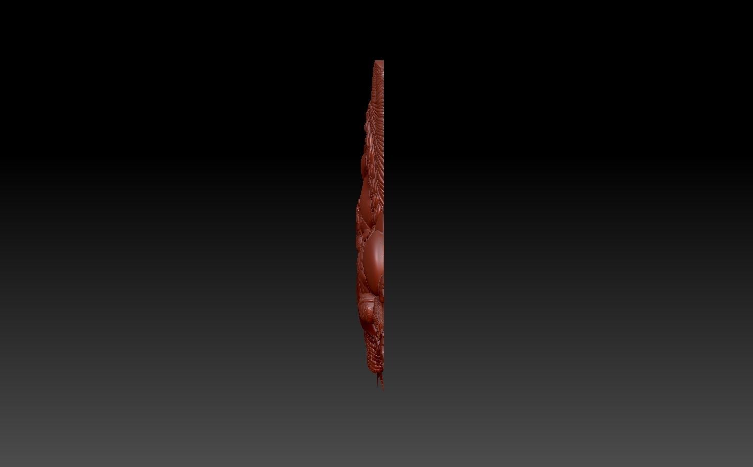 Fruit basket 3D print model_3