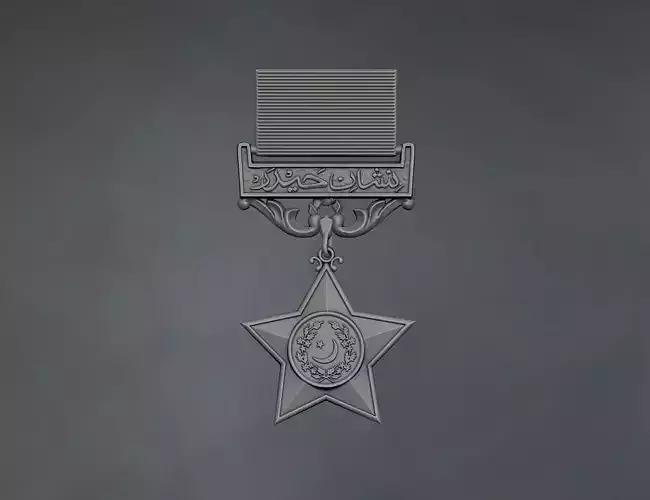 Nishan A Haider military medallion