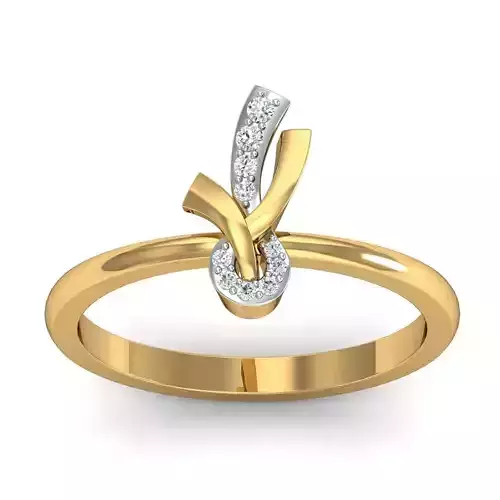Solitaire Wedding Engagement Ring 3dm STL FBX OBJ Render Details