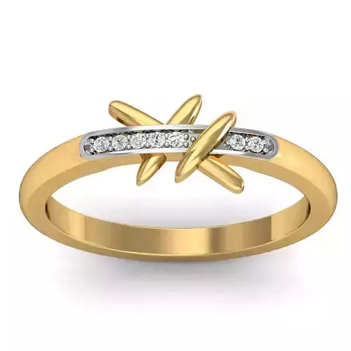 Solitaire Wedding Engagement Ring 3dm STL FBX OBJ Render Details