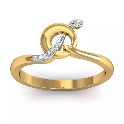 Solitaire Wedding Engagement Ring 3dm STL FBX OBJ Render Details