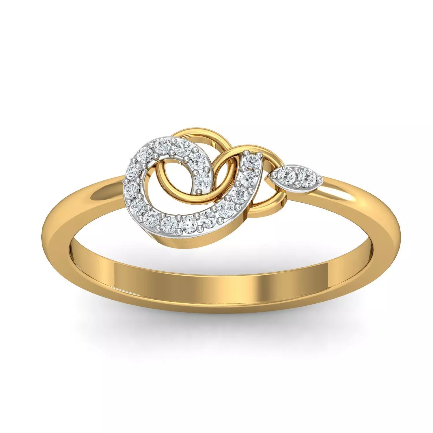 Solitaire Wedding Engagement Ring 3dm STL FBX OBJ Render Details 3D print model_0