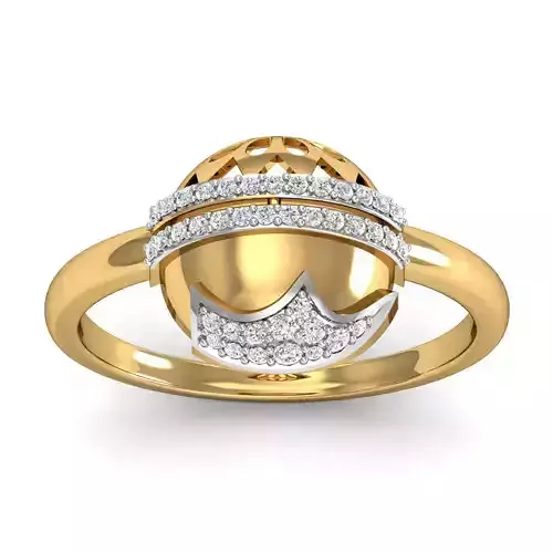 Solitaire Wedding Engagement Ring 3dm STL FBX OBJ Render Details