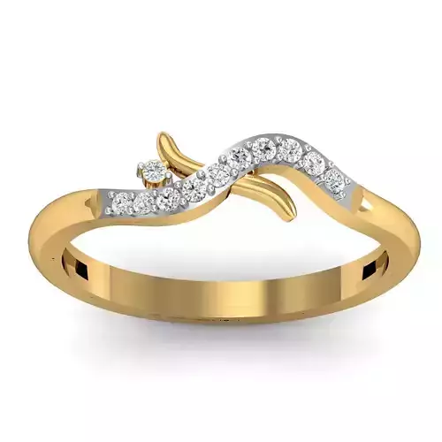 Solitaire Wedding Engagement Ring 3dm STL FBX OBJ Render Details