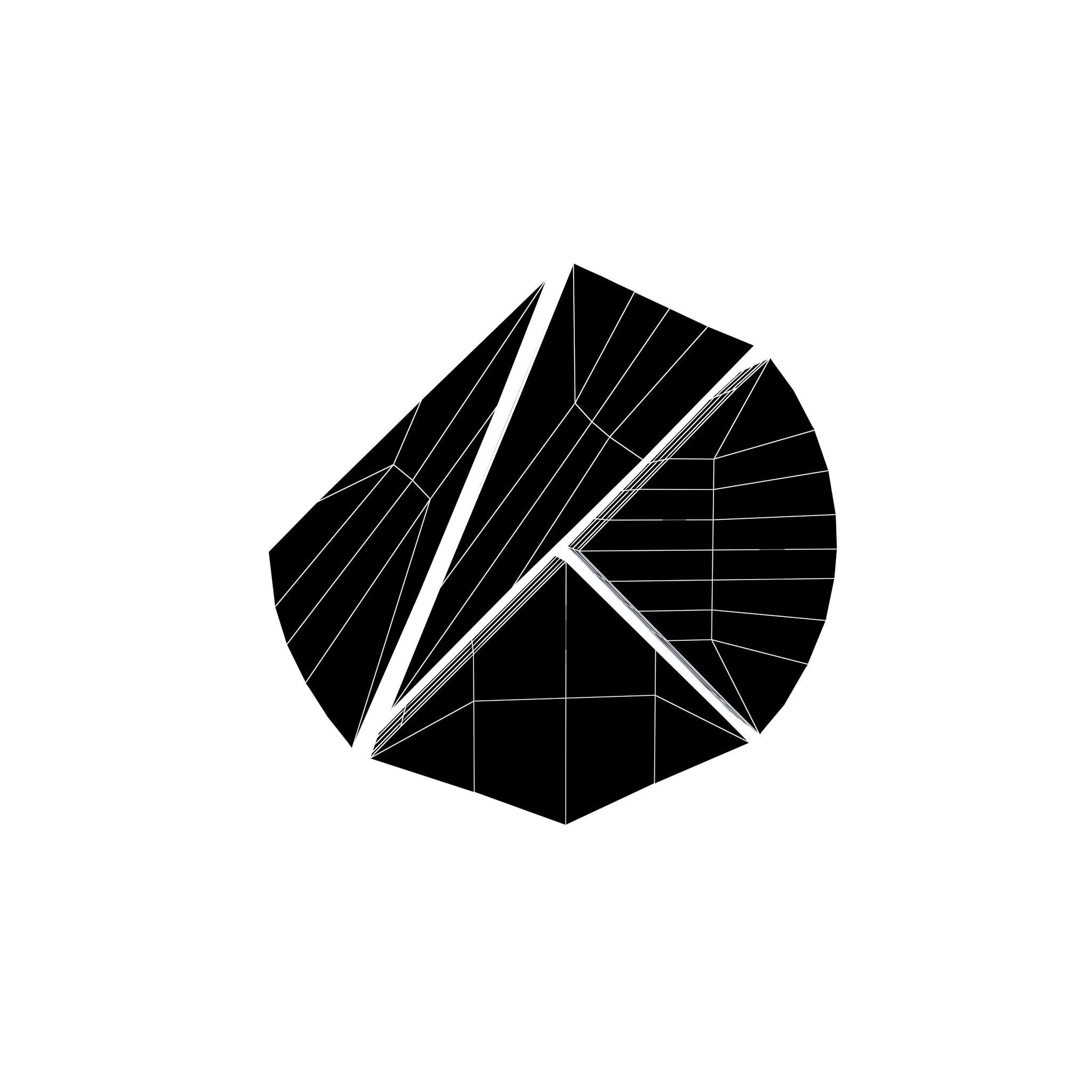 Klaytn Coin v1 004 Low-poly 3D model_4