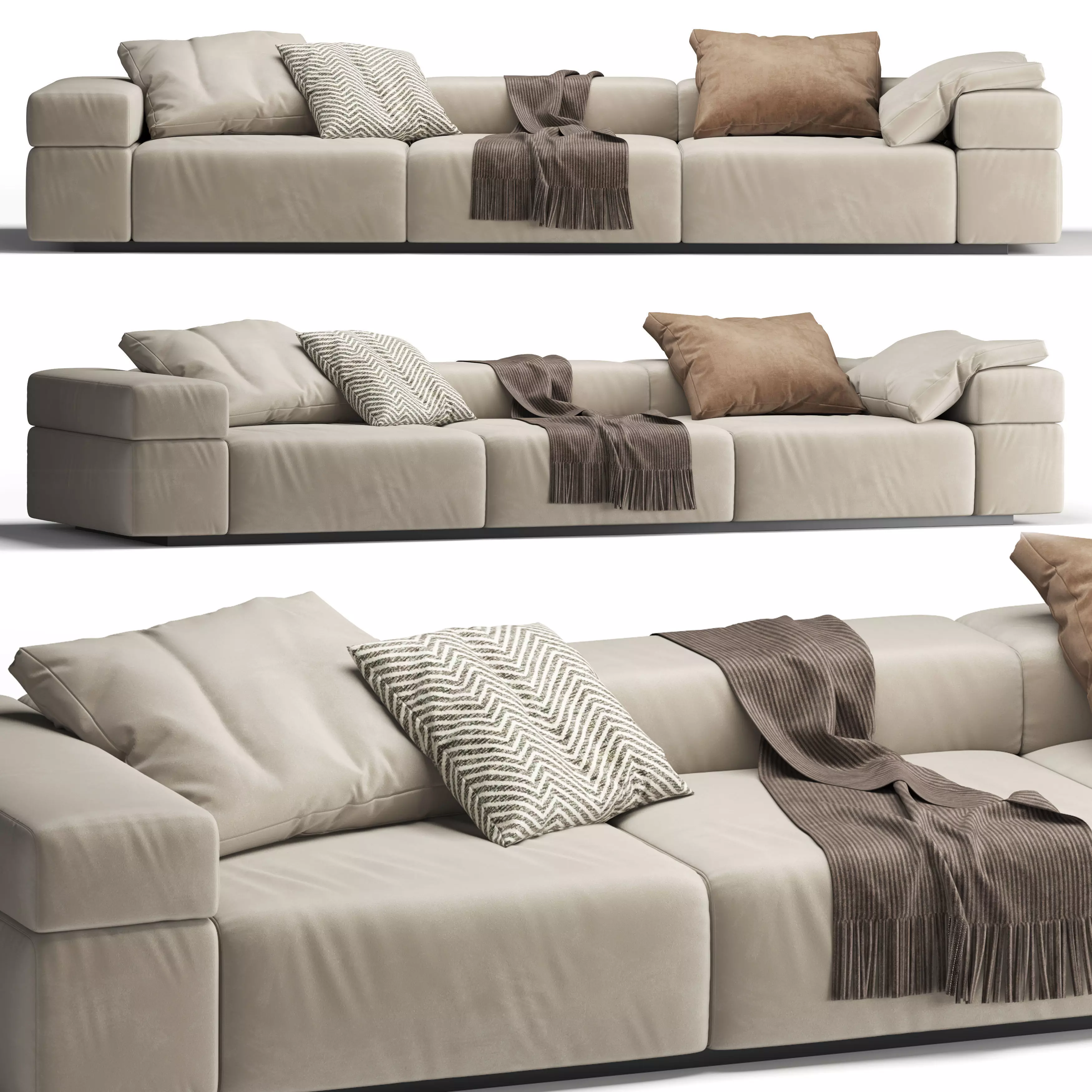 Brick Lane Sofa 3D model