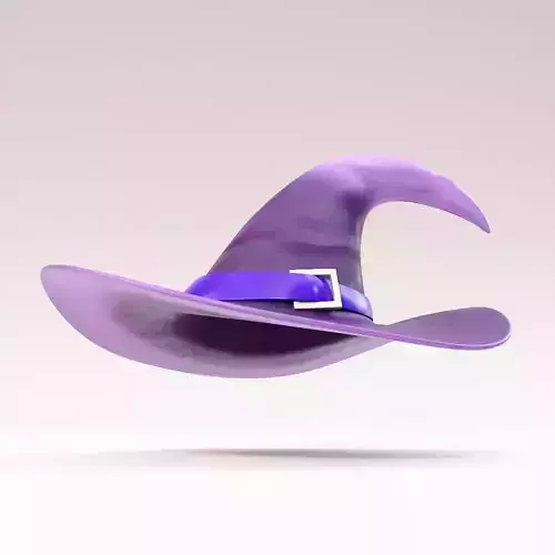 Witch hat 3d model  