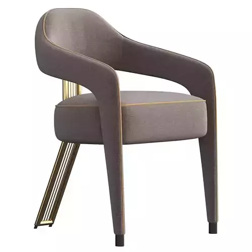 Invicta Dining Chair 3D model