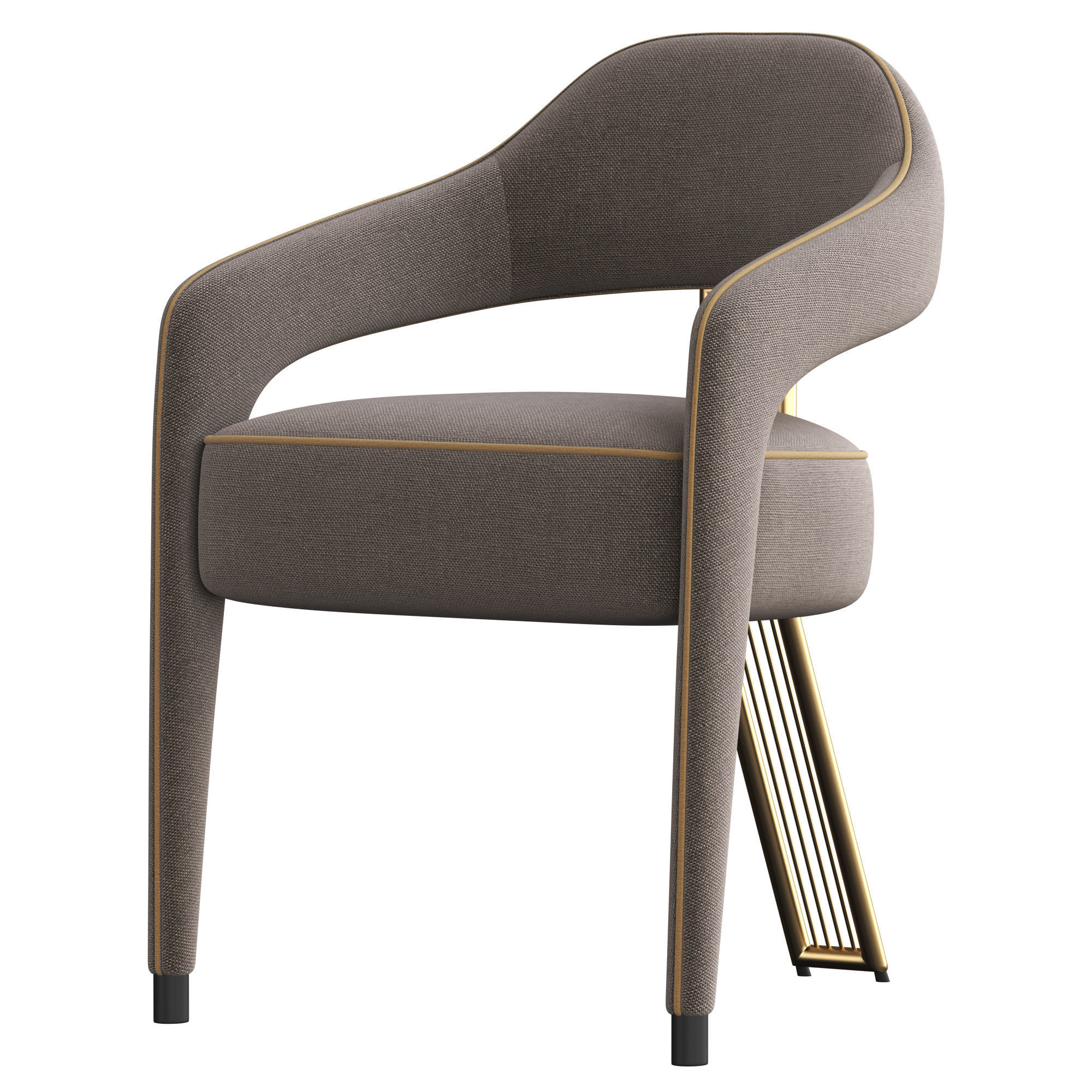 Invicta Dining Chair 3D model_3