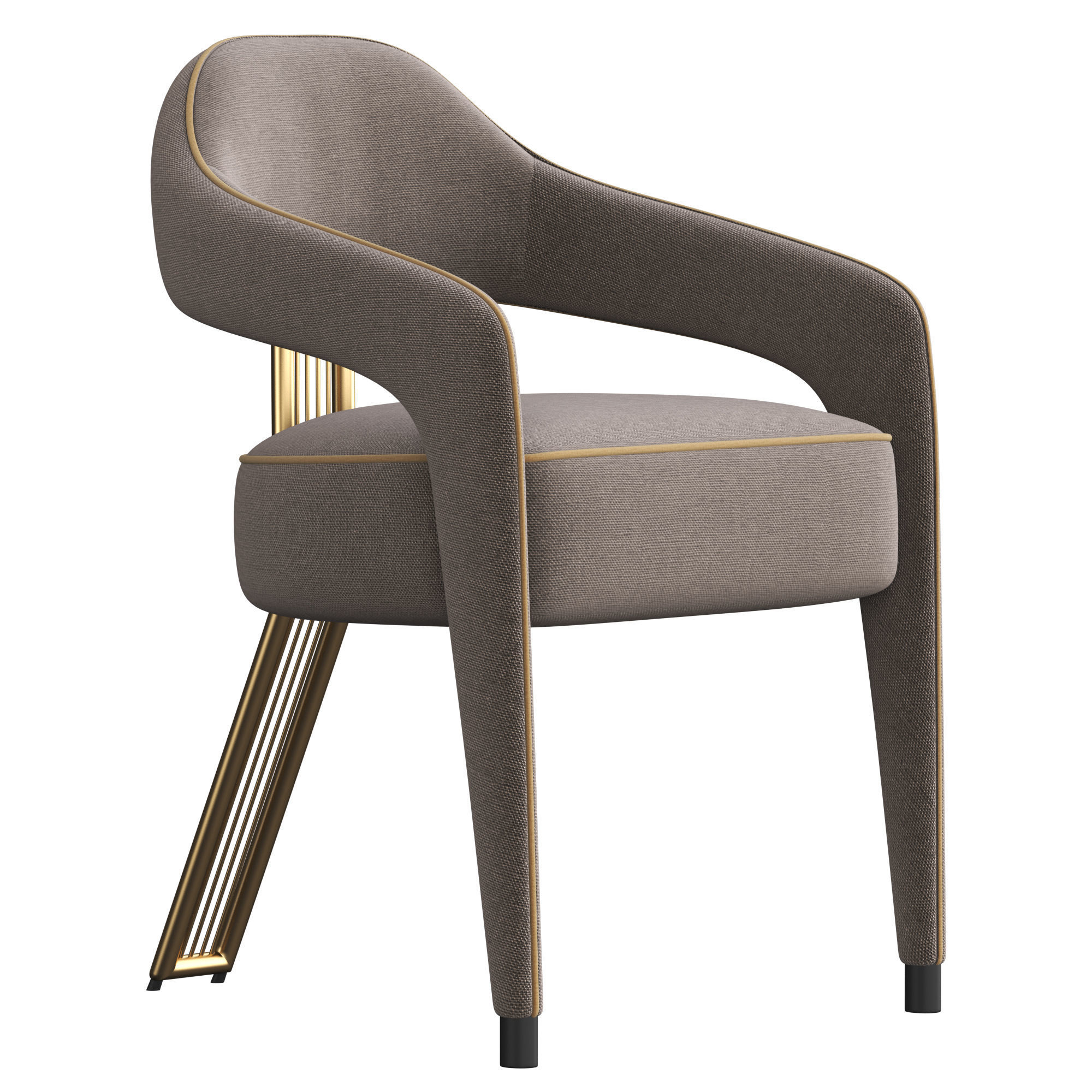 Invicta Dining Chair 3D model_1