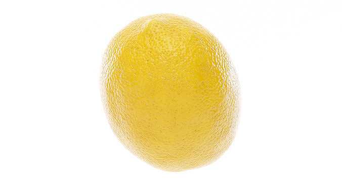 Lemon 3D model 4
