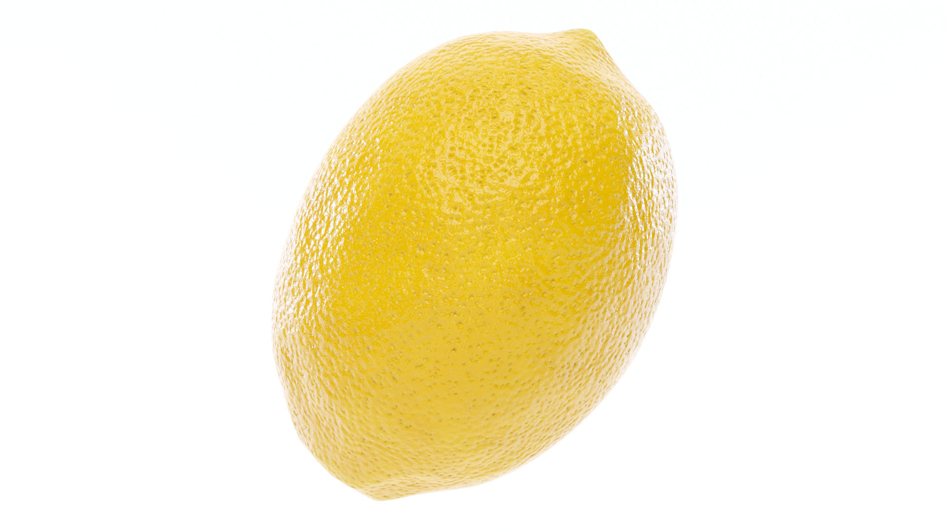 Lemon 3D model_8