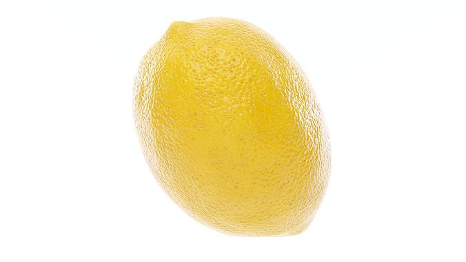 Lemon 3D model 5