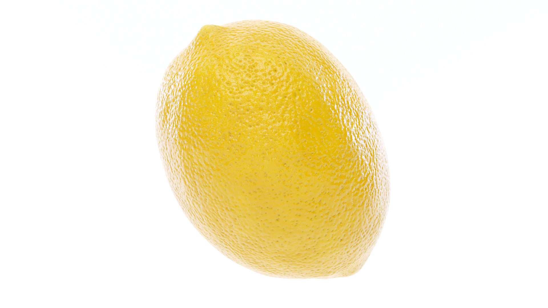Lemon 3D model_4