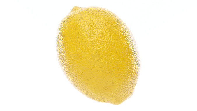 Lemon 3D model 6