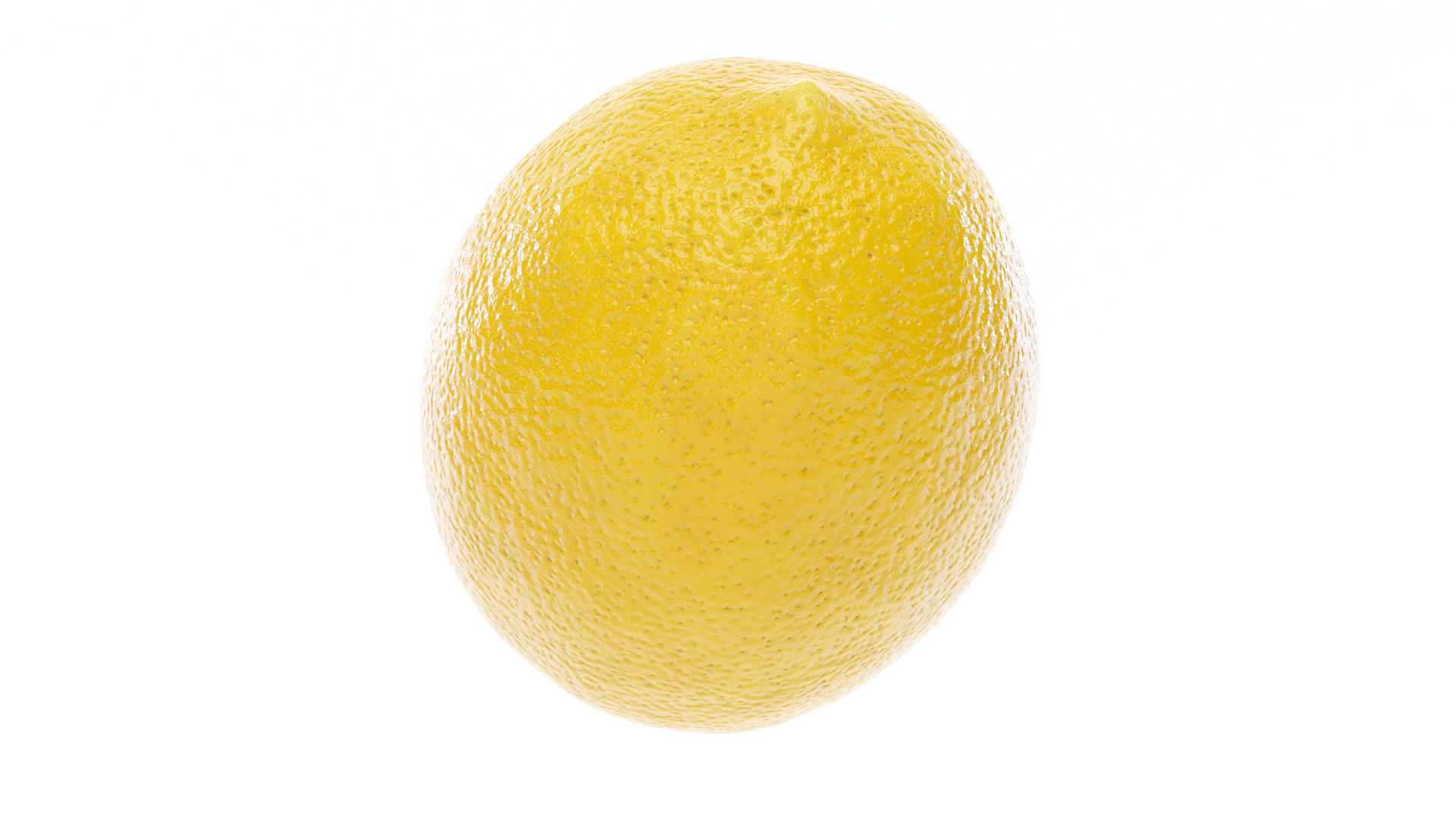 Lemon 3D model_2