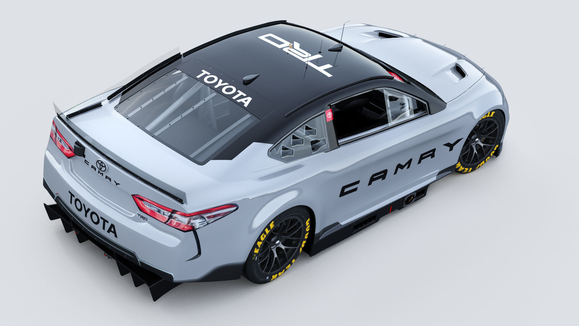 Toyota Camry Nascar Nextgen 2022 Template Update 3D model_6