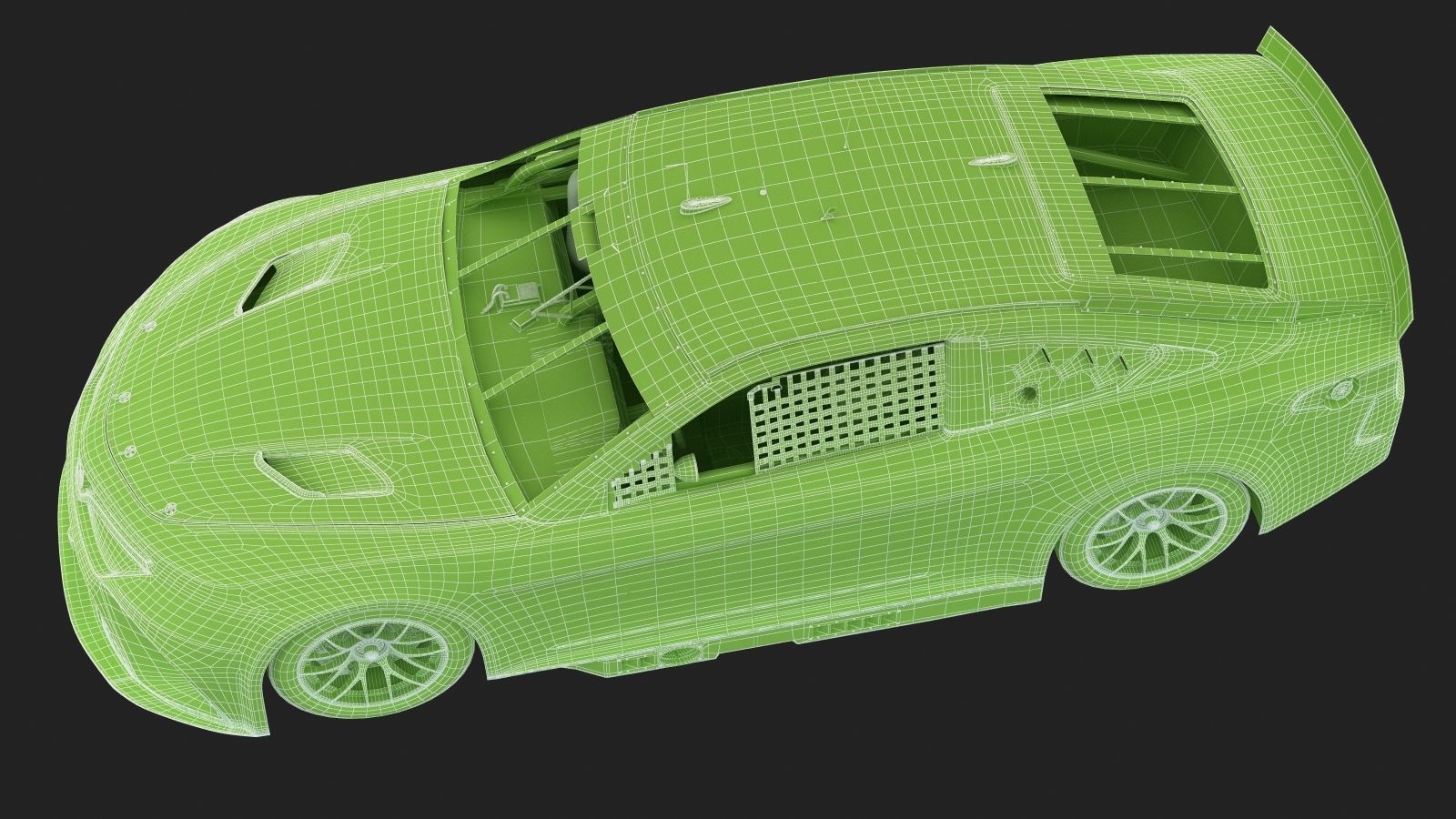 Toyota Camry Nascar Nextgen 2022 Template Update 3D model_16