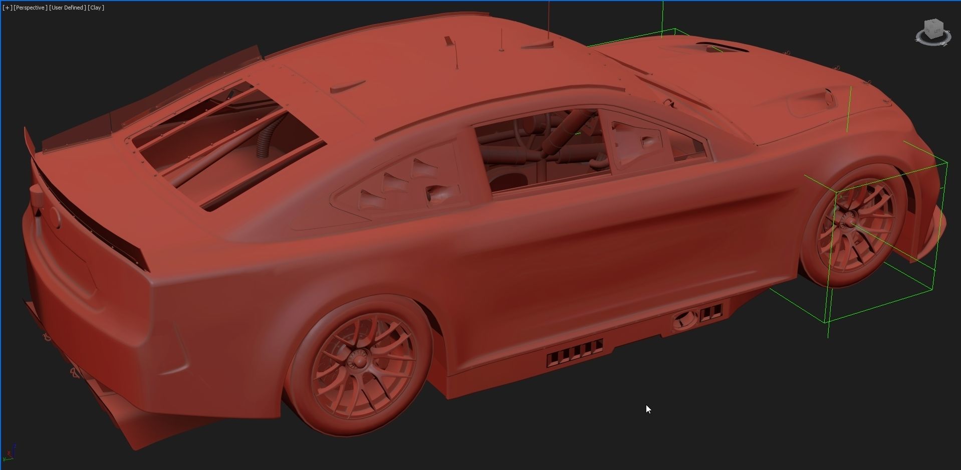 Toyota Camry Nascar Nextgen 2022 Template Update 3D model_24