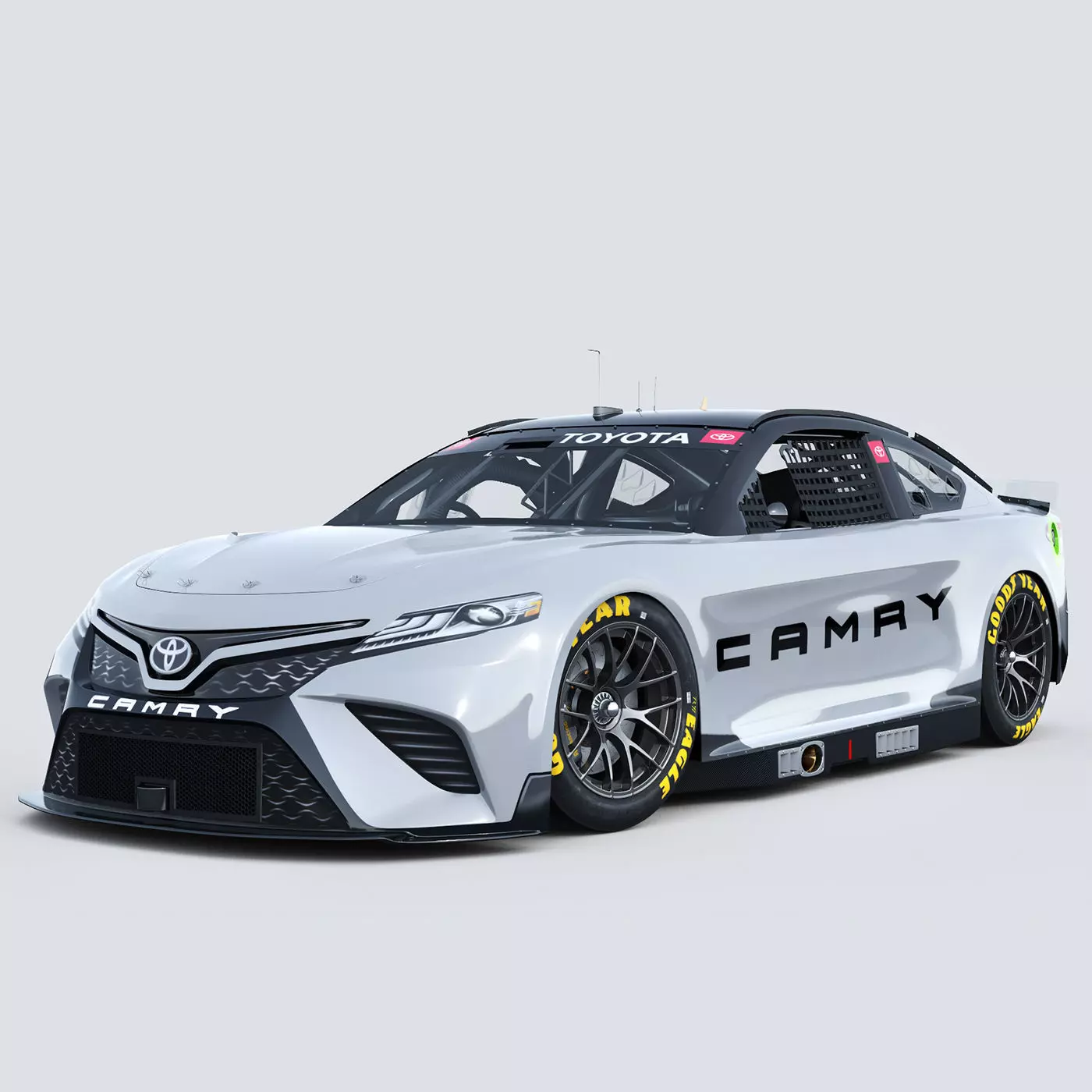 Toyota Camry Nascar Nextgen 2022 Template Update 3D model_0