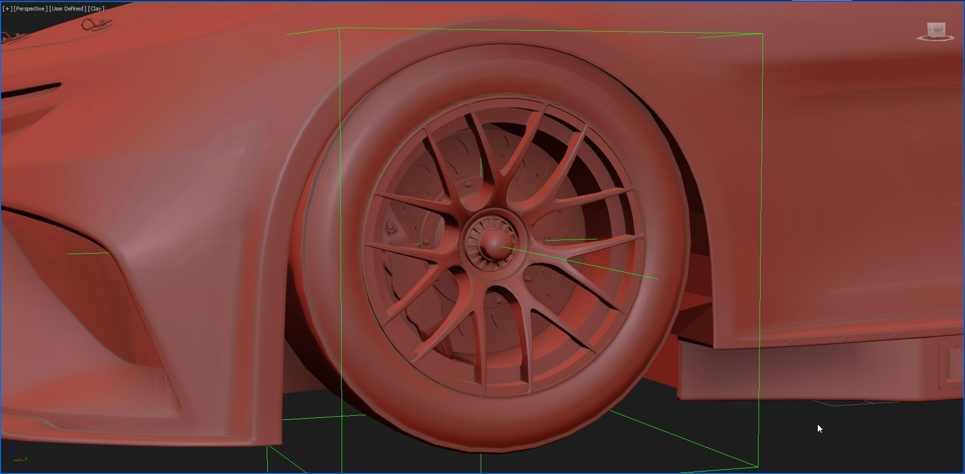 Toyota Camry Nascar Nextgen 2022 Template Update 3D model_22