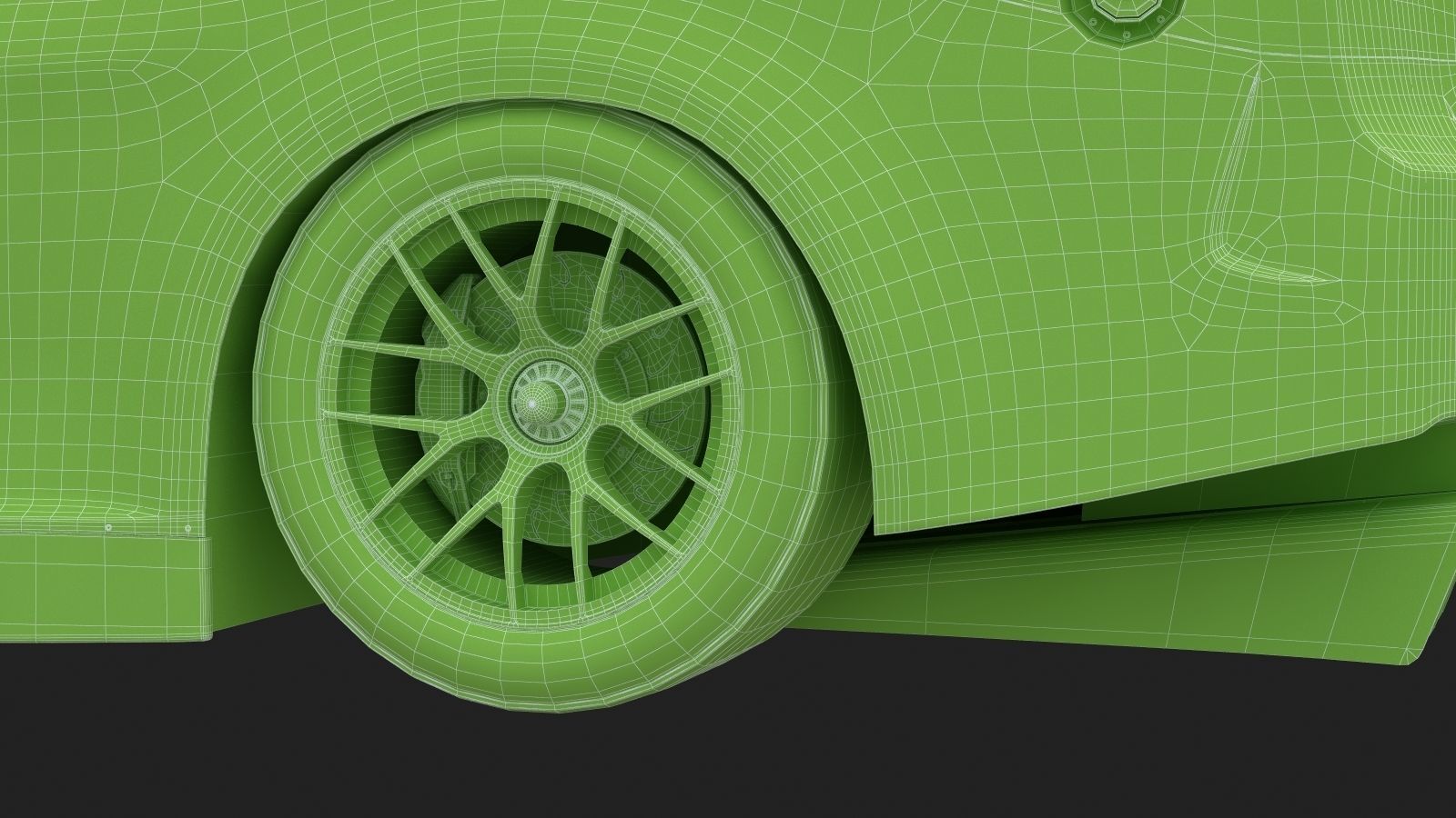 Toyota Camry Nascar Nextgen 2022 Template Update 3D model_20