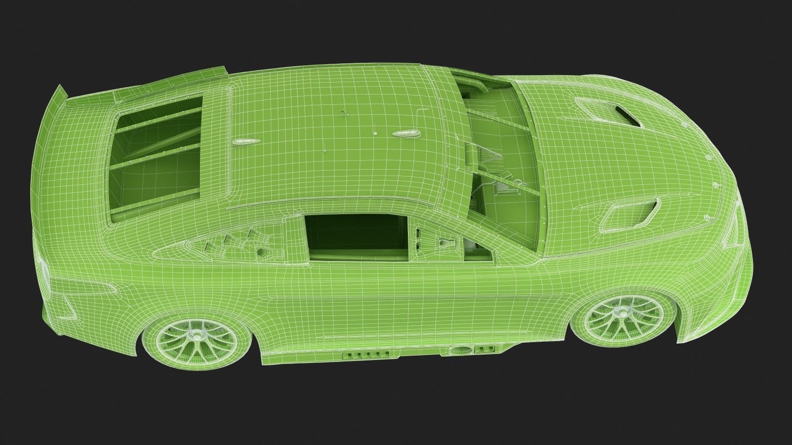 Toyota Camry Nascar Nextgen 2022 Template Update 3D model_18