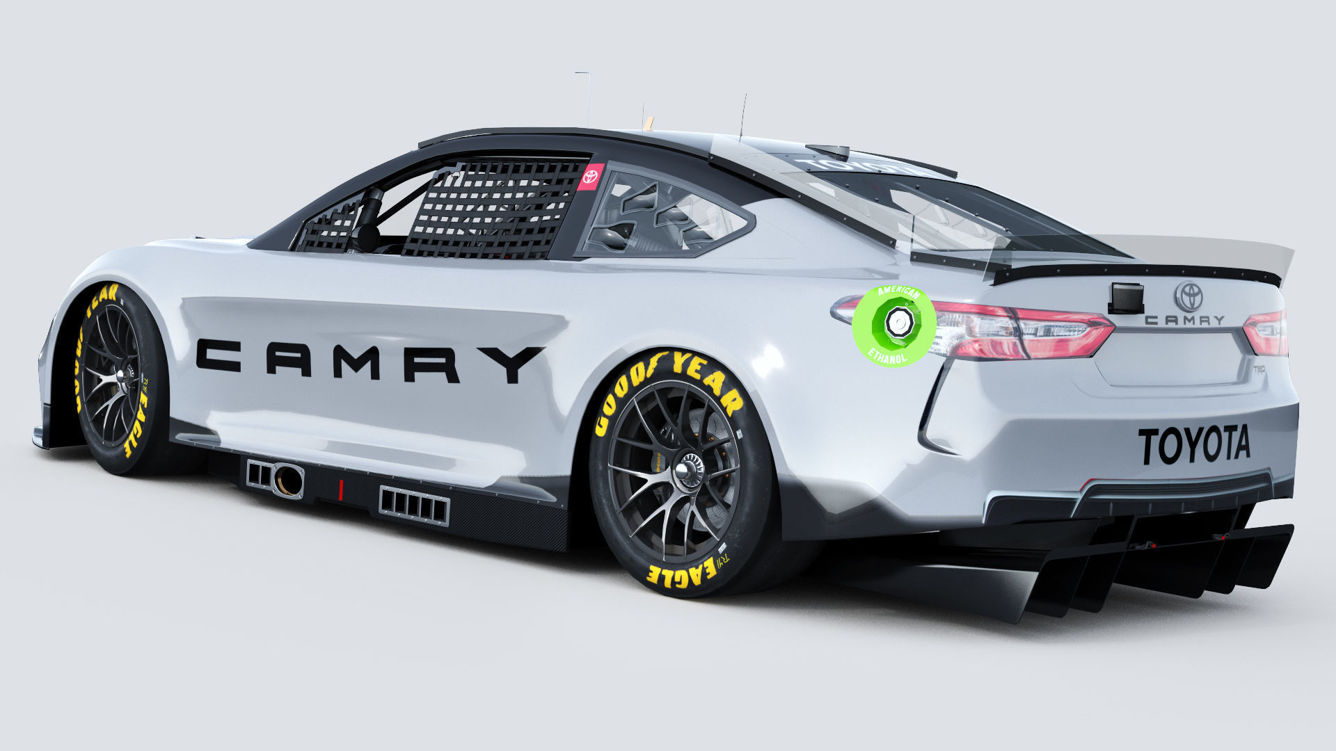 Toyota Camry Nascar Nextgen 2022 Template Update 3D model_4