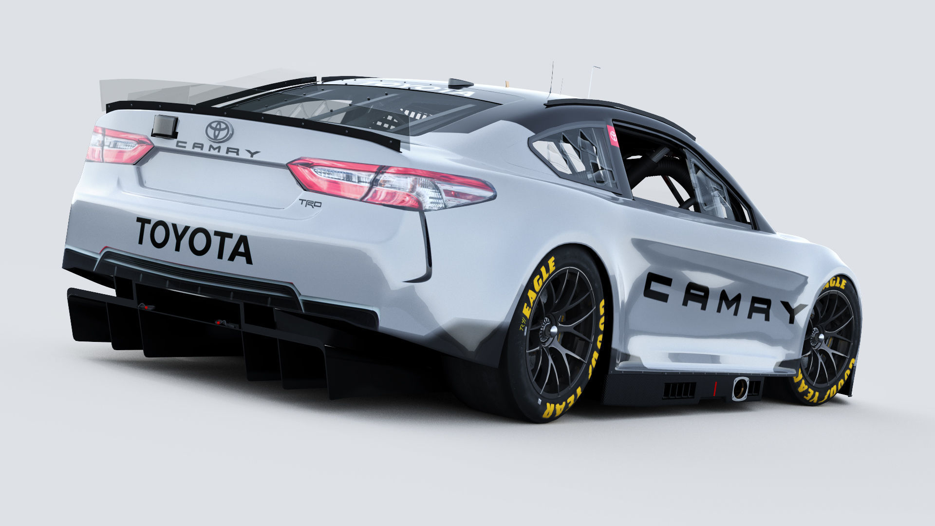 Toyota Camry Nascar Nextgen 2022 Template Update 3D model_5