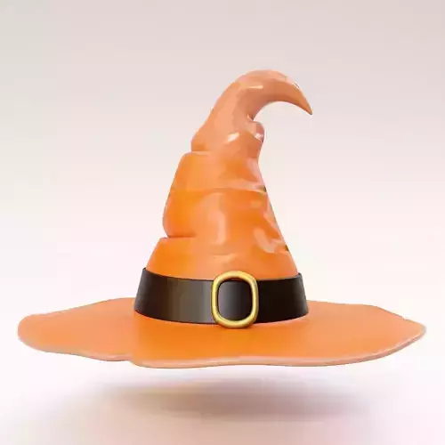 Witch hat 3d model