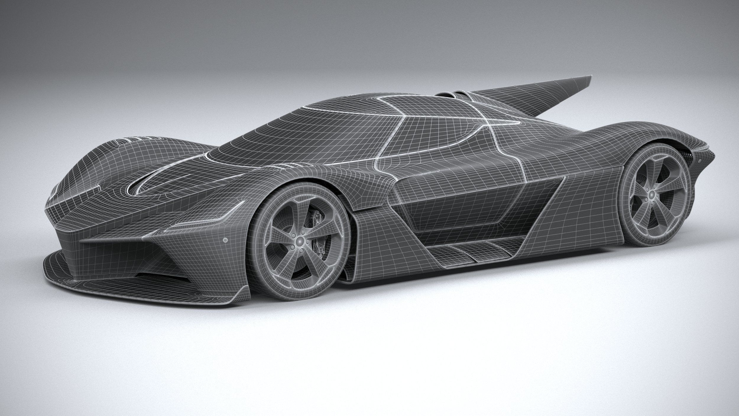 Generic Hypercar 2025 3D model_26