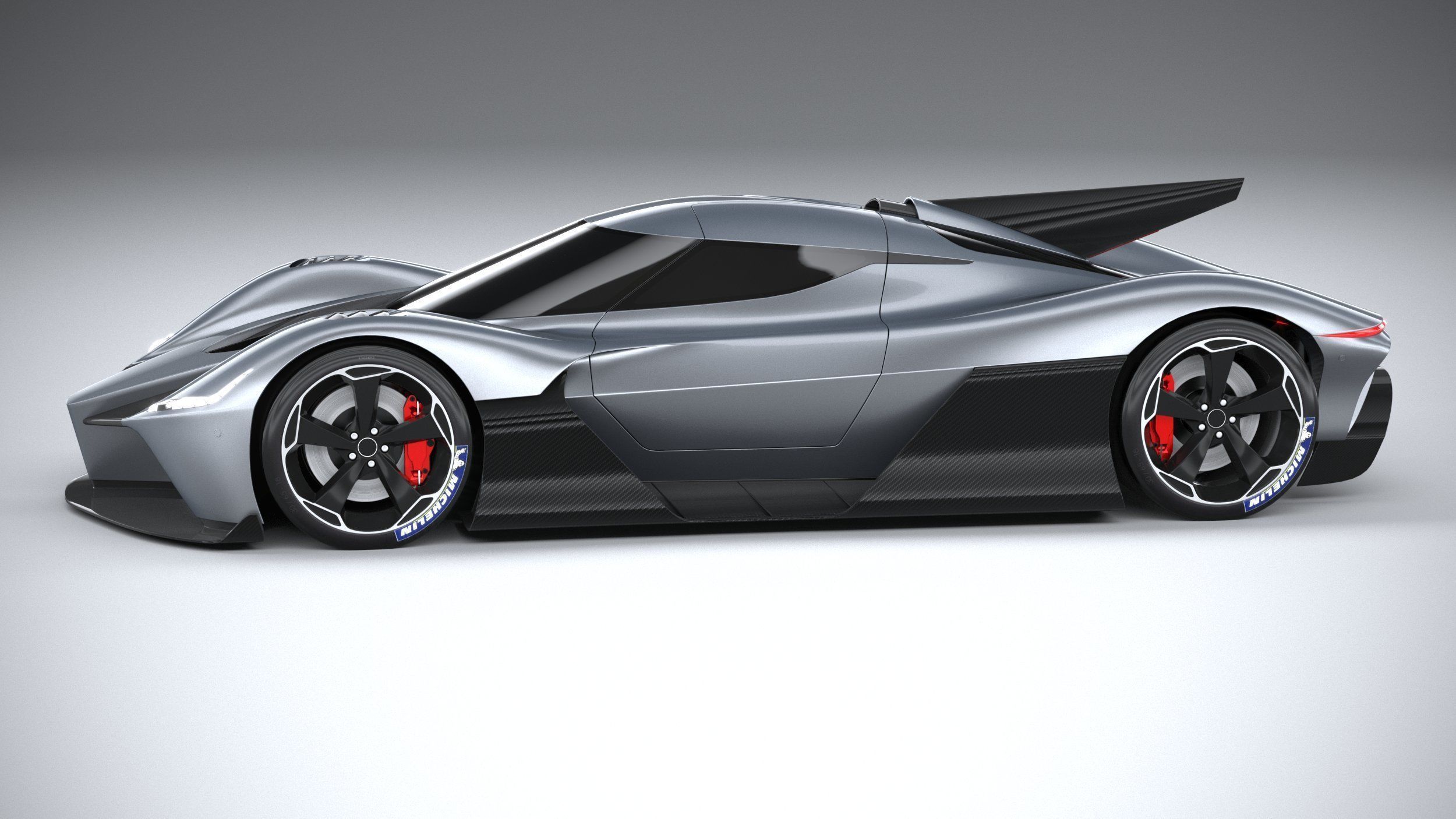 Generic Hypercar 2025 3D model_8