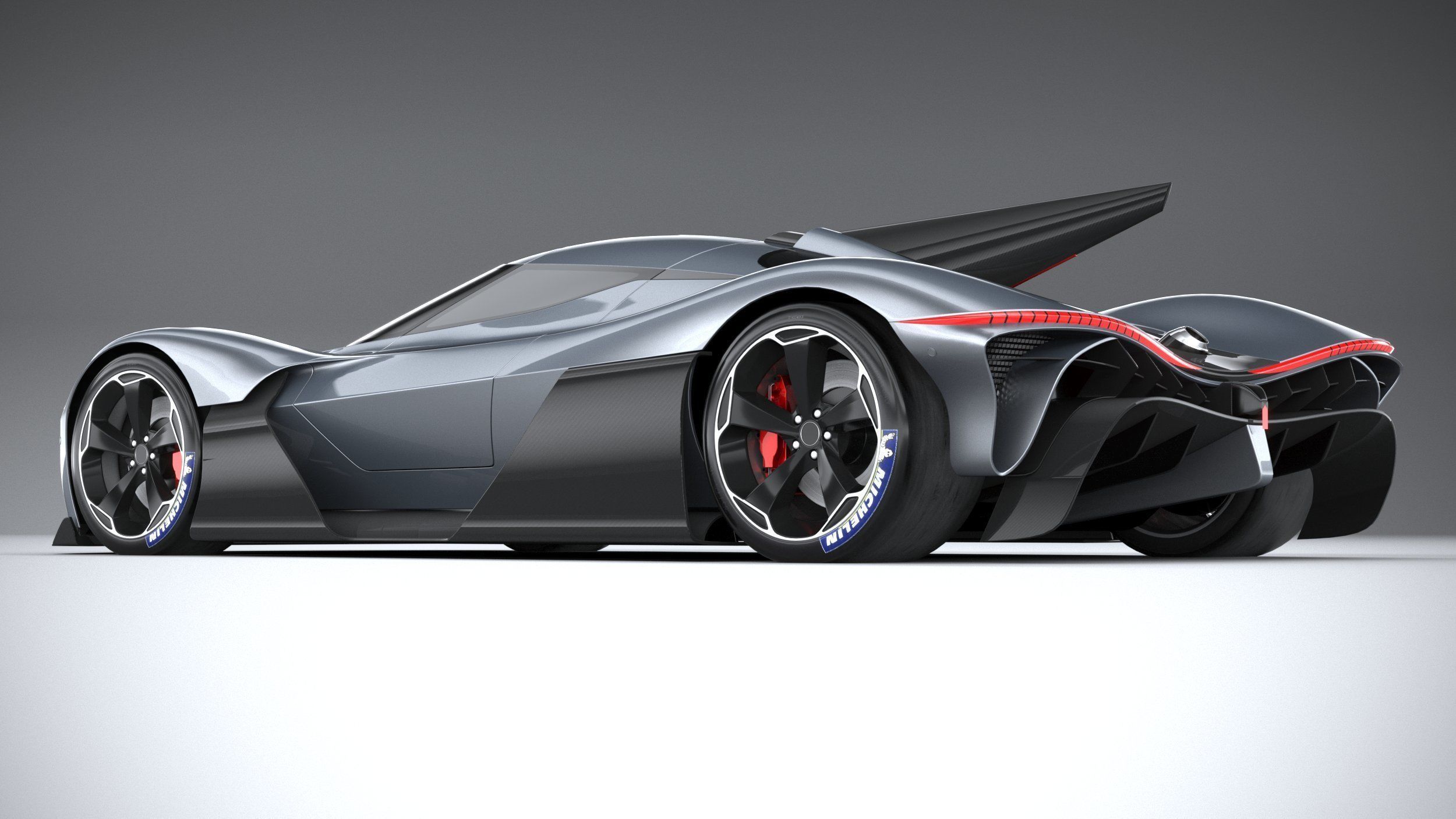 Generic Hypercar 2025 3D model_5