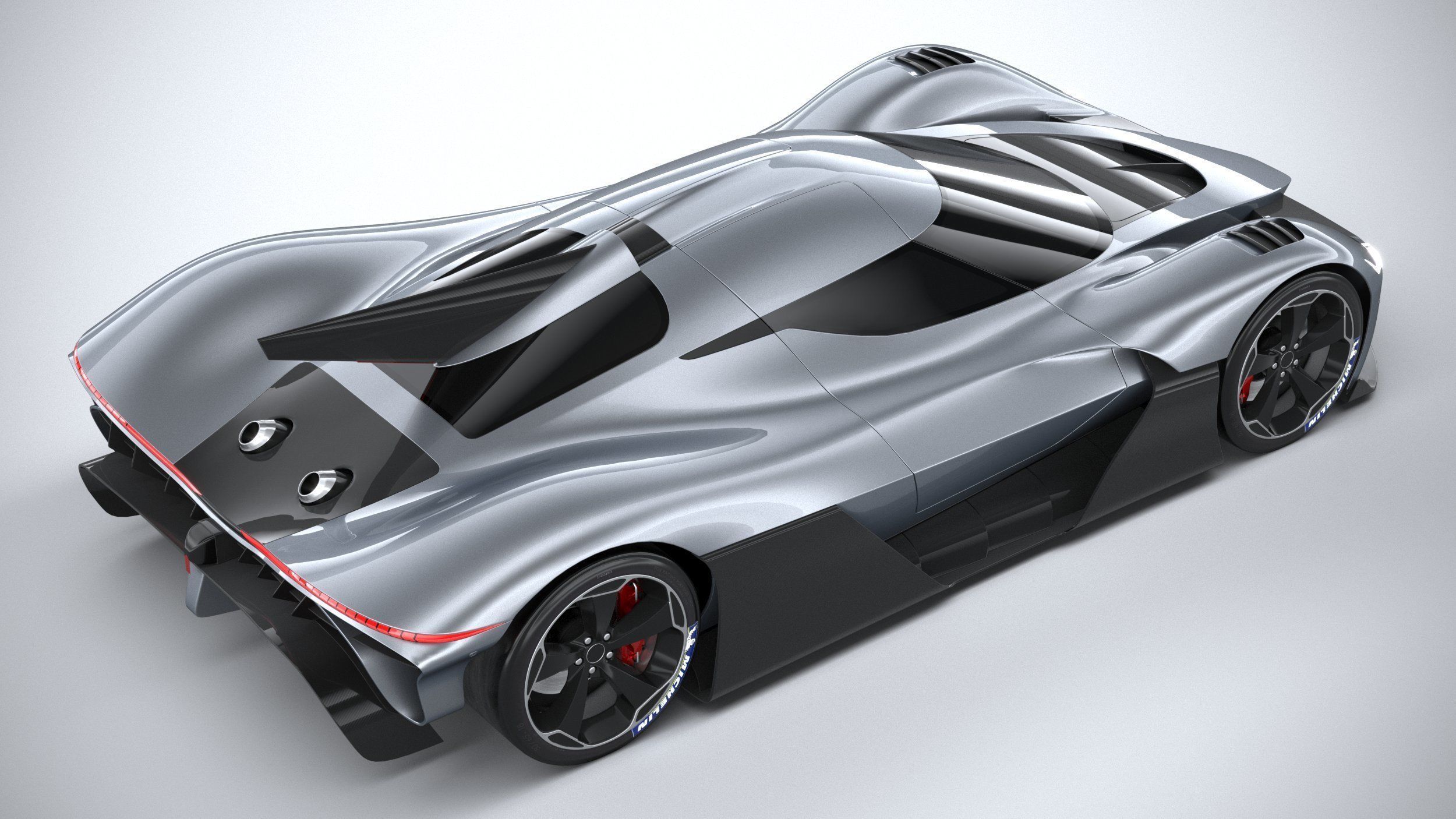 Generic Hypercar 2025 3D model_10